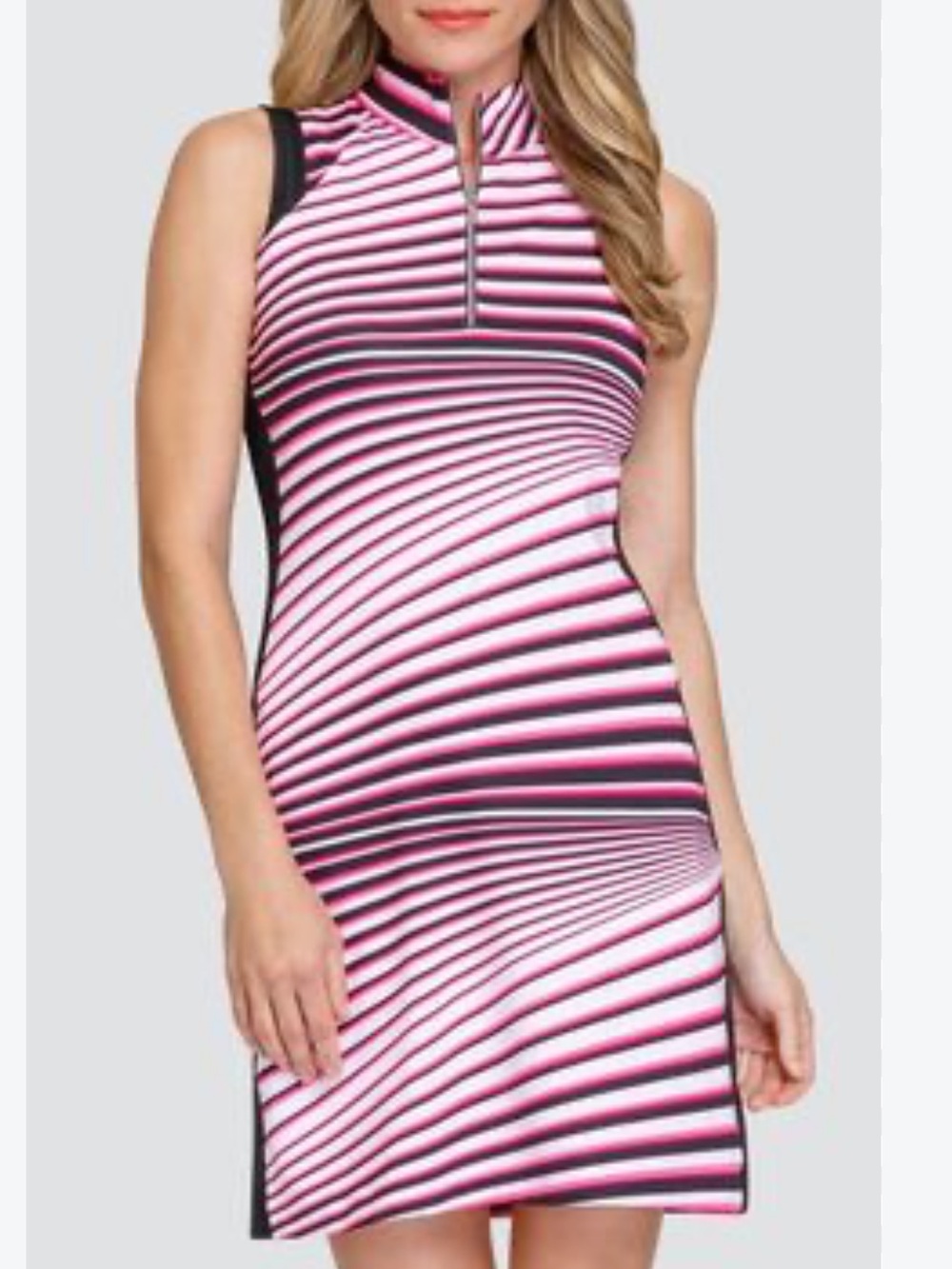 Tail Women's Daisy Printed Sleeveless Performance UPF 50+ Dress Rose Rays Size M